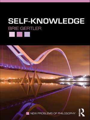 cover image of Self-Knowledge